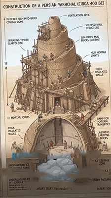 Persian Yakhchals Ancient Desert Refrigerators, Sustainable Technolog